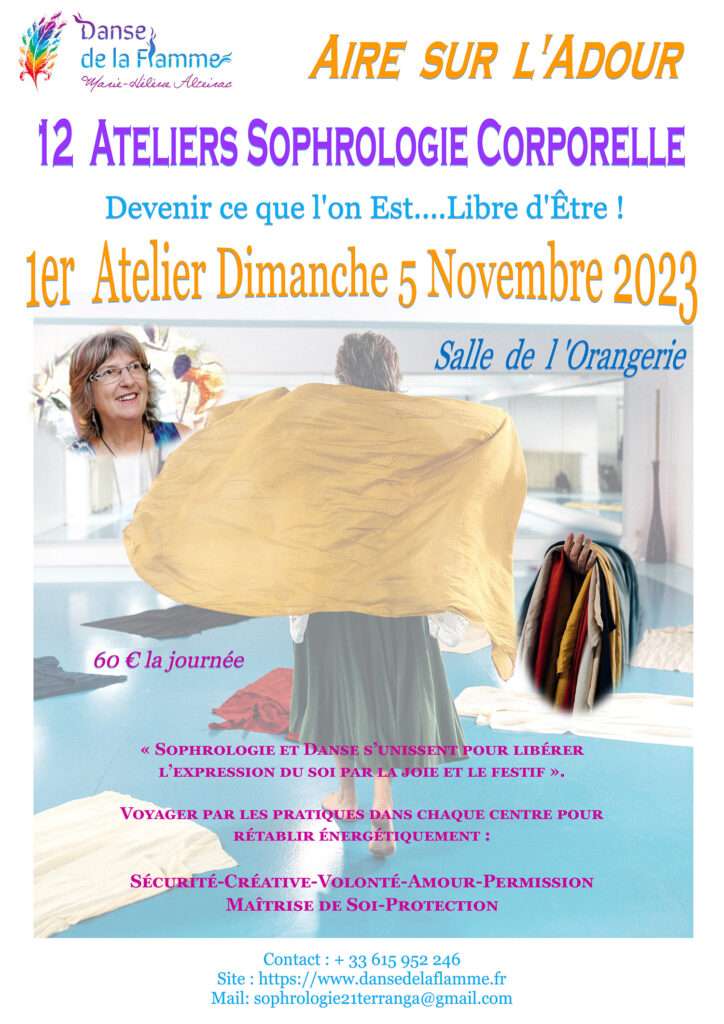 Atelier sophrologie Marie Helène Bellance Aire sur Adour